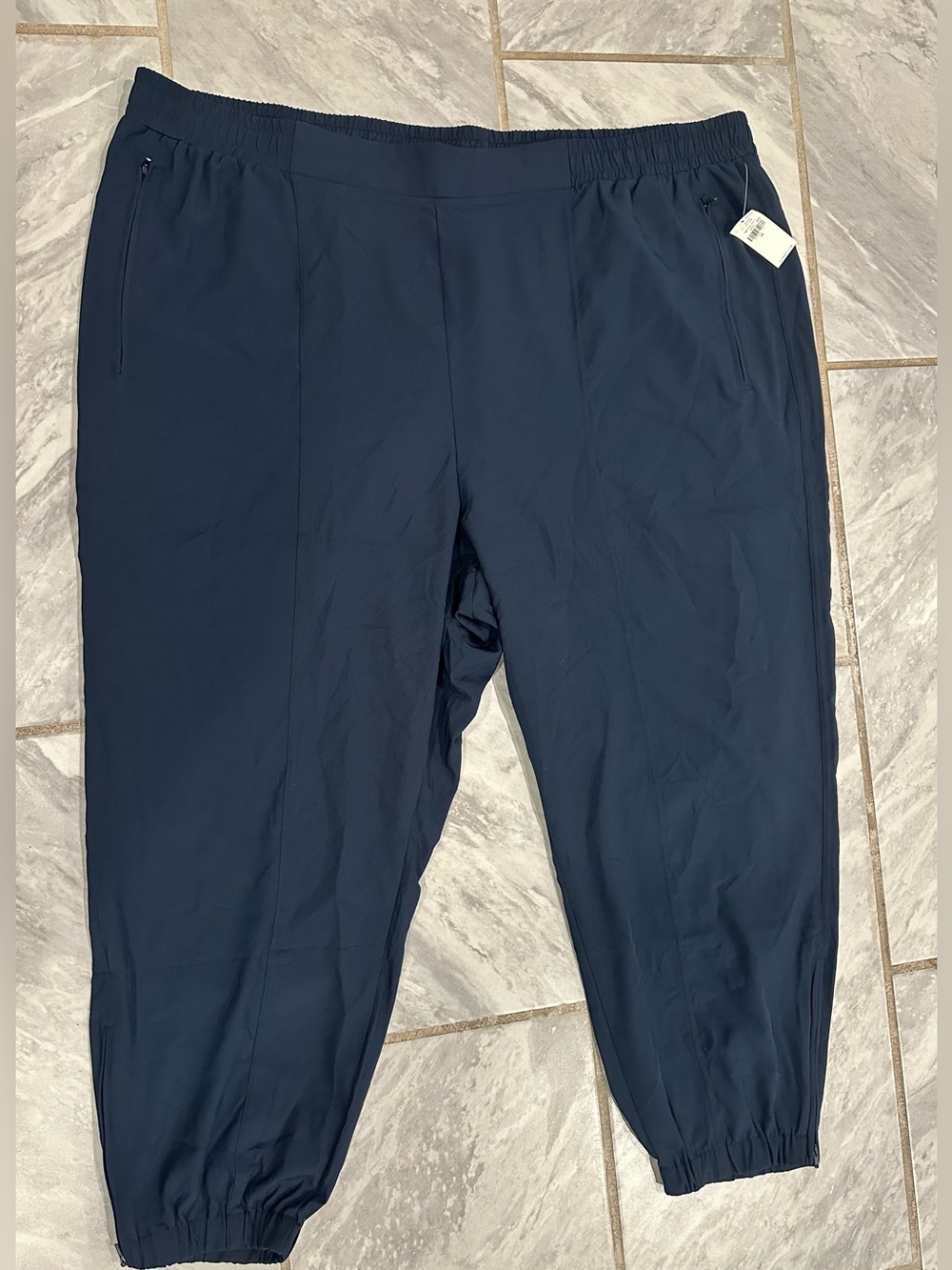 NWT Old Navy Womens Navy Stretch Jogger Pants Size 3X Plus